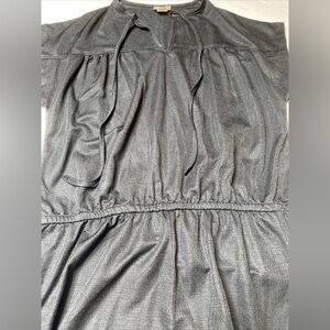 Beeline Fashions Vintage Black Sleeveless  Beach Swimsuit Coverup Large (O)